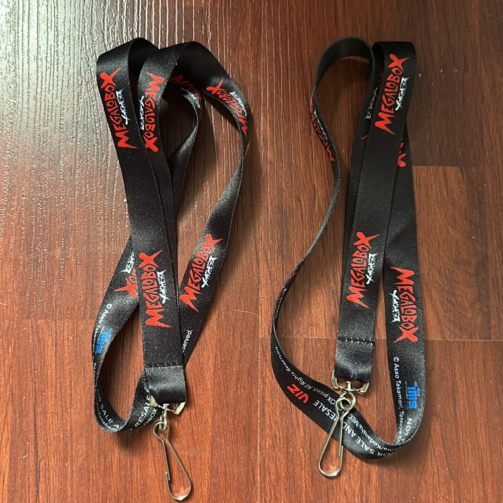 2 FOR $4 LANYARD SALE! Anime Expo 2019 Exclusive Megalobox Lanyard Viz Media